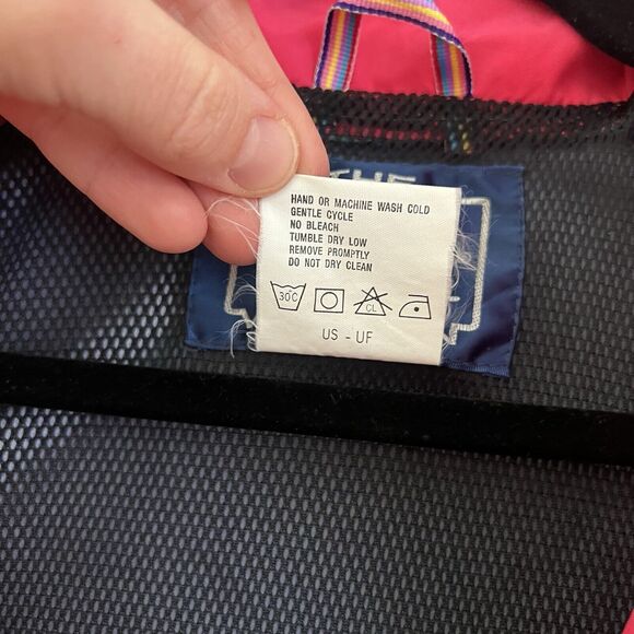 VTG 90s Woolrich Sigmet Gear Color Block Full Zip Nylon Jacket Womens Sz‎ Large - Picture 8 of 15